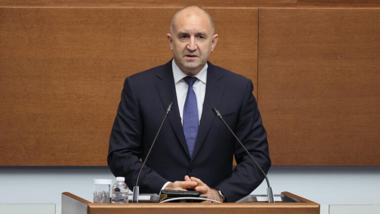 Румен Радев, блицконтрол, санкции, Русия